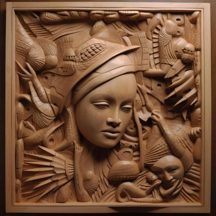 نموذج ثلاثي الأبعاد لآلة CNC 3D Art 